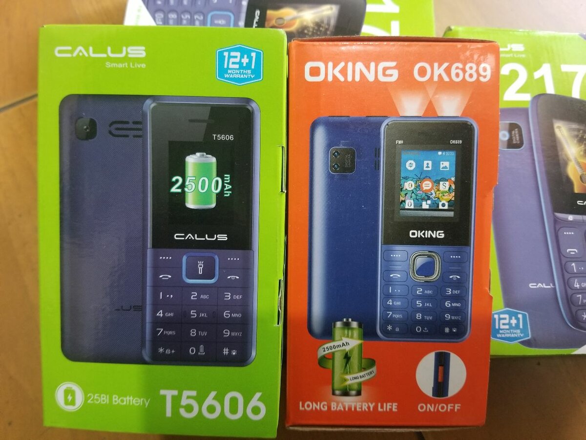 Calus and oking phones
