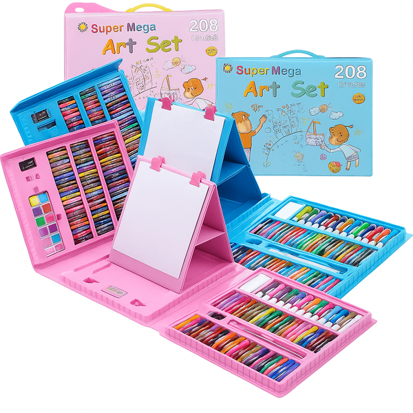 Super Mega Art Set 208 Pieces