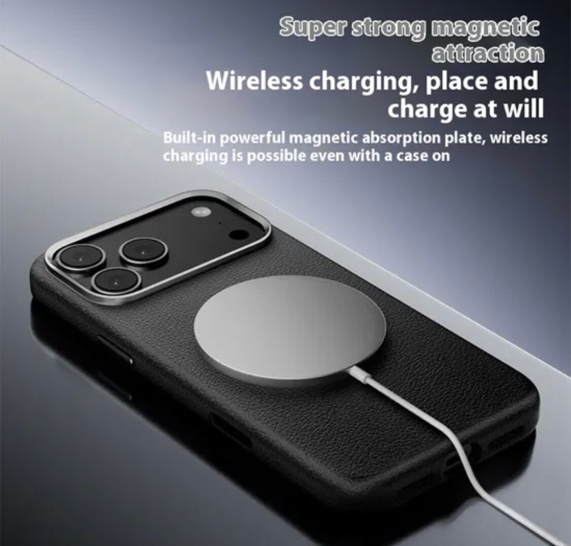 Coque iPhone avec chargeur magnétique