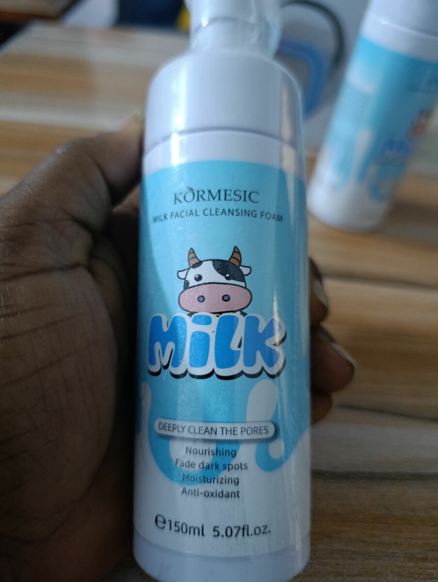 Mousse nettoyante visage