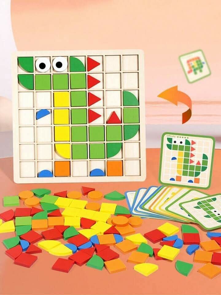 Puzzle Mosaïque Enfant Créatif