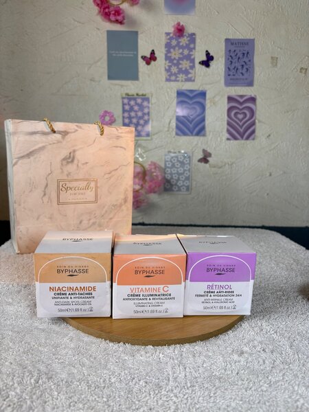 Crèmes Visage Niacinamide, Vitamine C & Rétinol