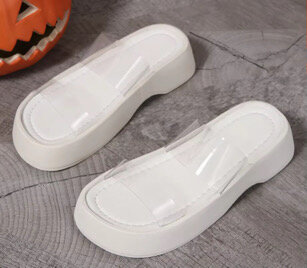 Sandales Transparentes Mode Femme
