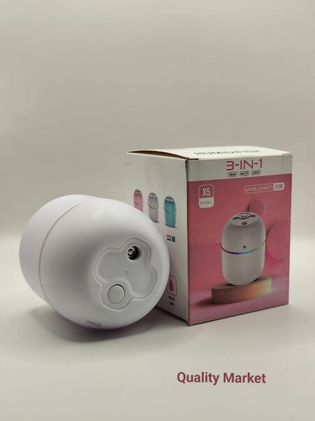 Diffuseur veilleuse LED 3-en-1