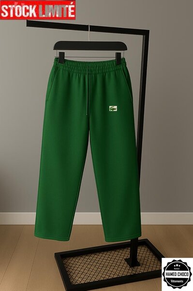 Pantalon de jogging vert homme