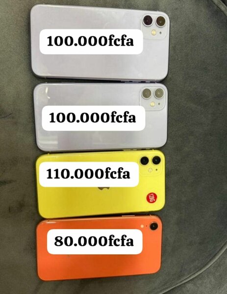 Iphone 11simple et XR