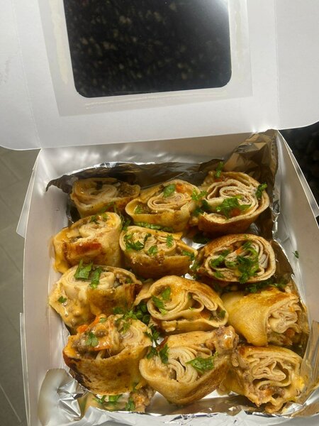 Sushis crêpes salées