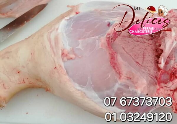 Cuisse  de porc fermier