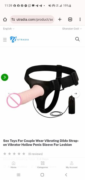 Dildo strap Couple Wear Vibrat