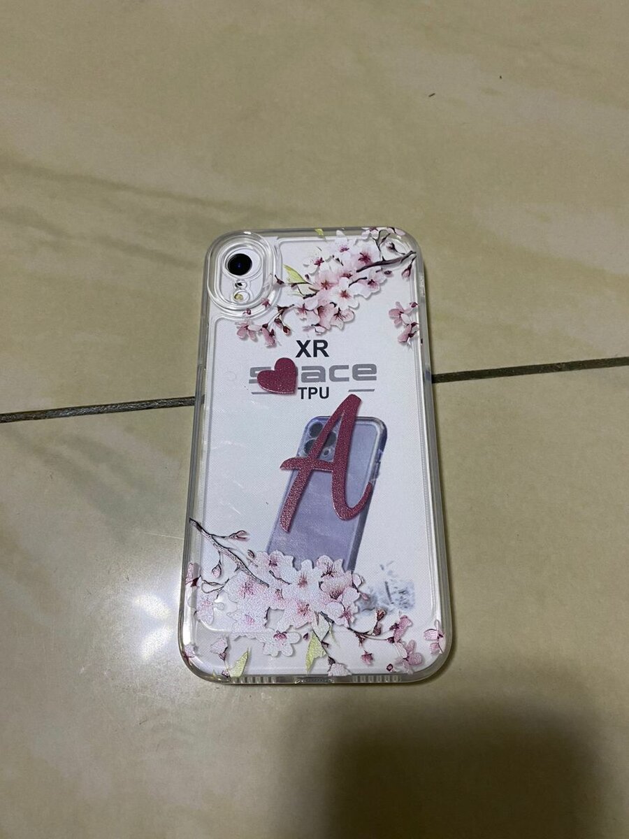 COQUE FLEURIE POUR IPHONE XR