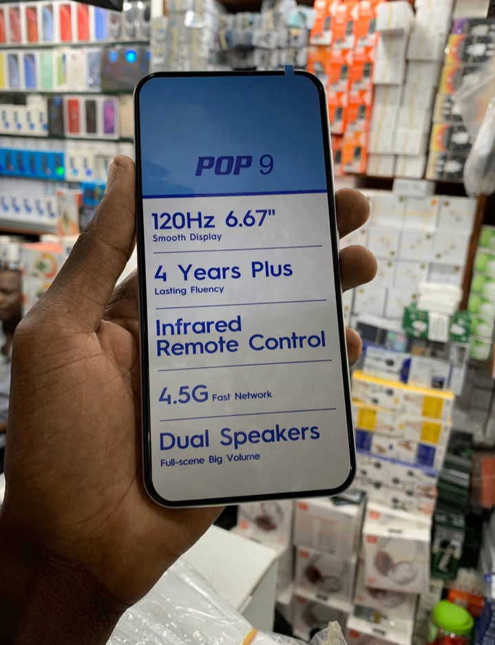 Smartphone POP 9 4.5G 128GB
