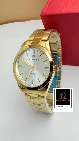 Montre  Homme Quartz Dorée