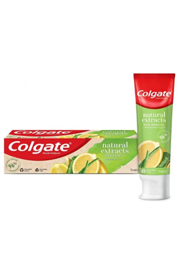 Colgate lemon & aloe vera toothpaste