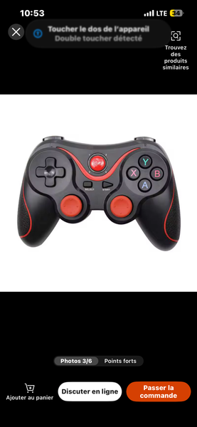Manette de jeu Bluetooth