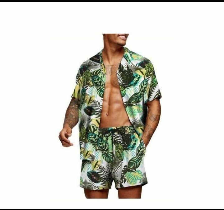 Set de Plage Tropical Homme