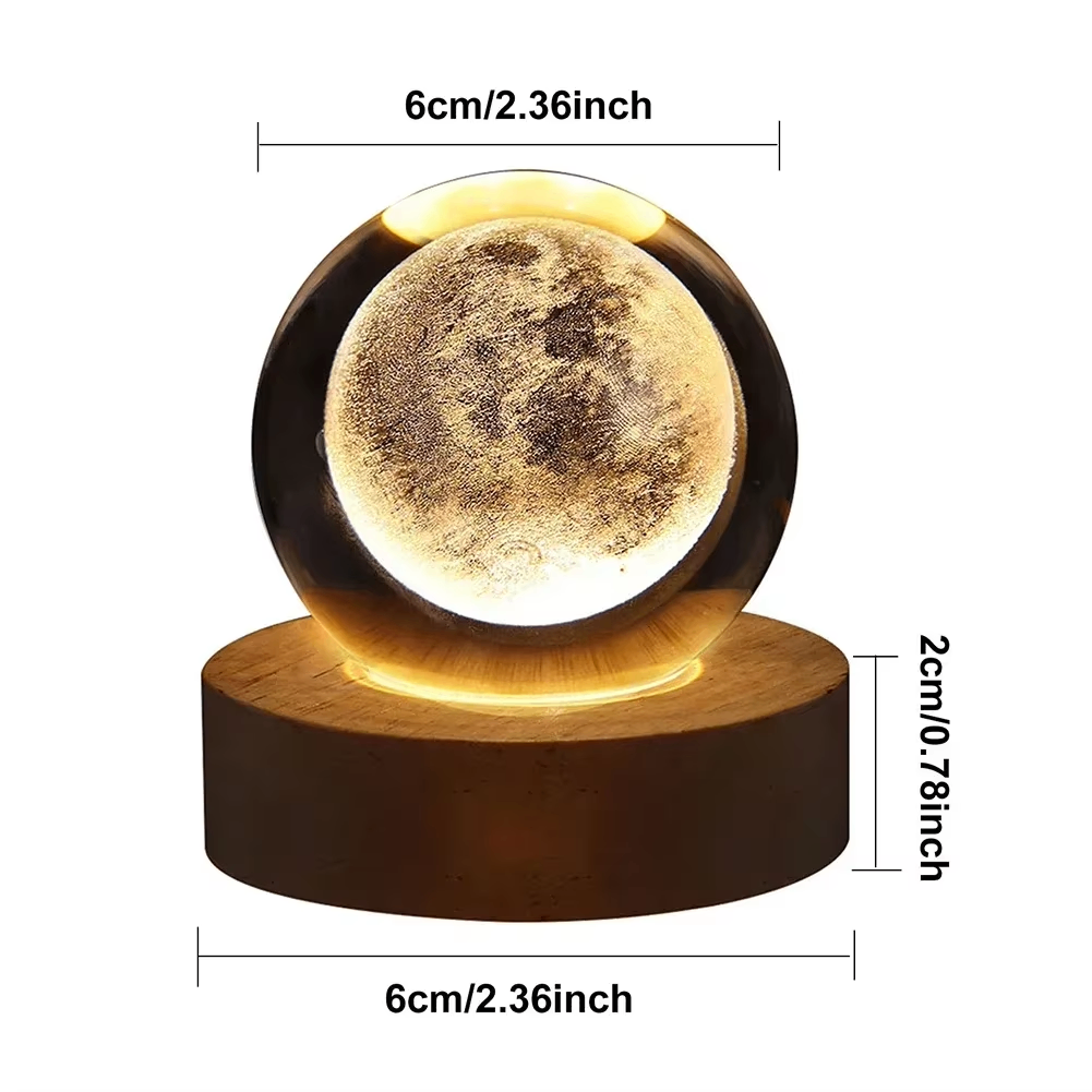 LED CRYSTAL BALL LAMP ️