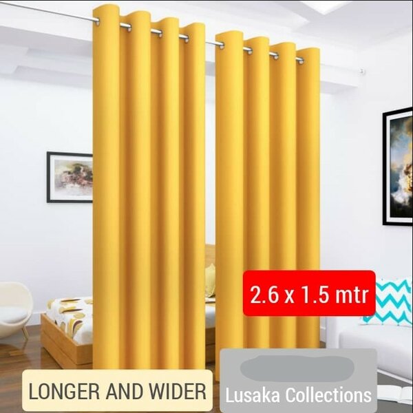 Thick blackout curtains