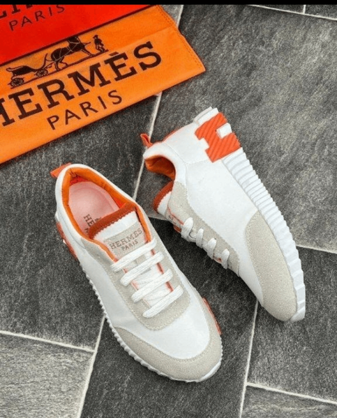 Baskets en cuir Hermès