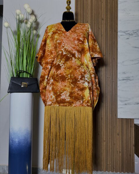 Boubou fringe dress