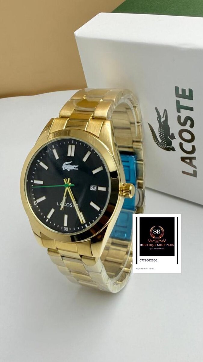 Montres homme élégantes Lacoste