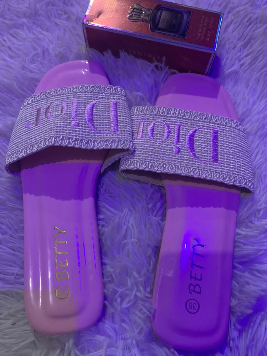 Flat Dior Slippers
