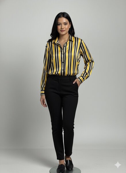 Complet Chemise rayée femme