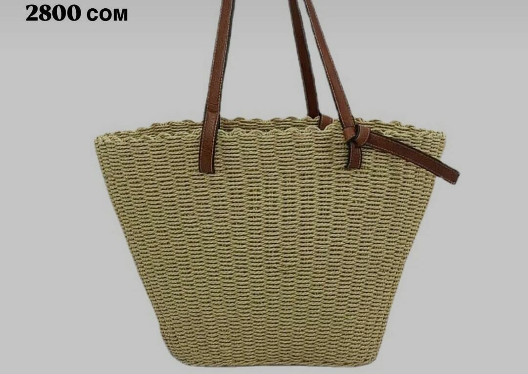 Плетёная сумочка.