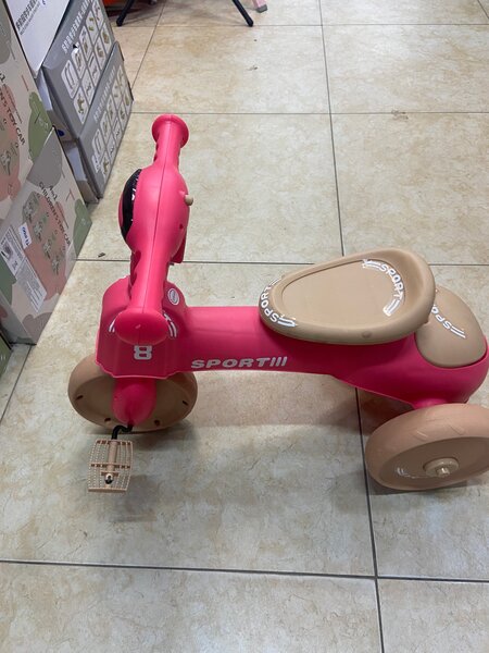 Draisienne enfant rose sport