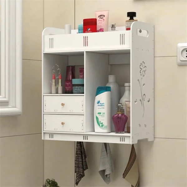 Étagère murale de salle de bain
