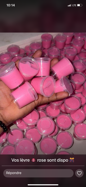 Kits lèvre rose (gommage&creme