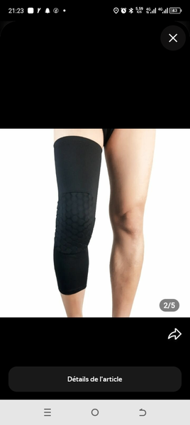Genouillères de Compression Sport