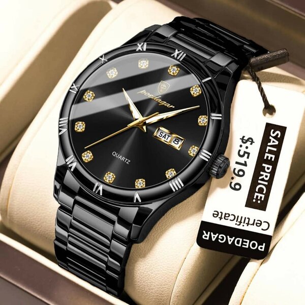 Montre Homme Quartz Élégante