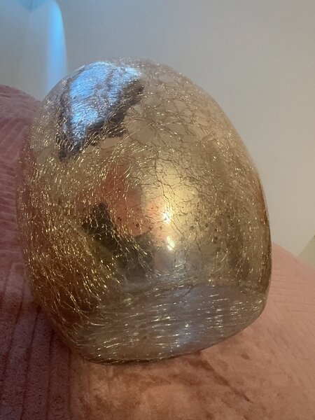 Elegant Gold Decorative Vase