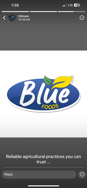 Blue foods