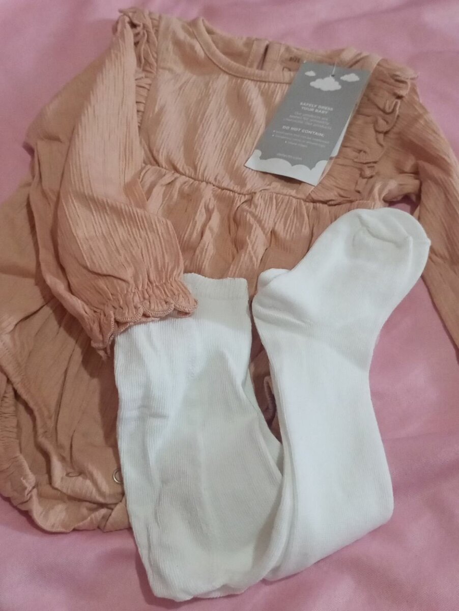 Baby Ruffle Romper Set