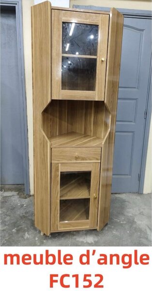 Meuble d'angle en bois