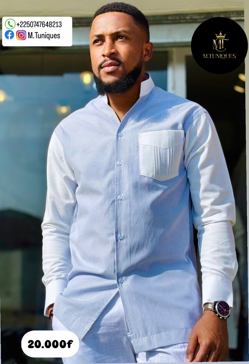 Chemise élégante pour homme