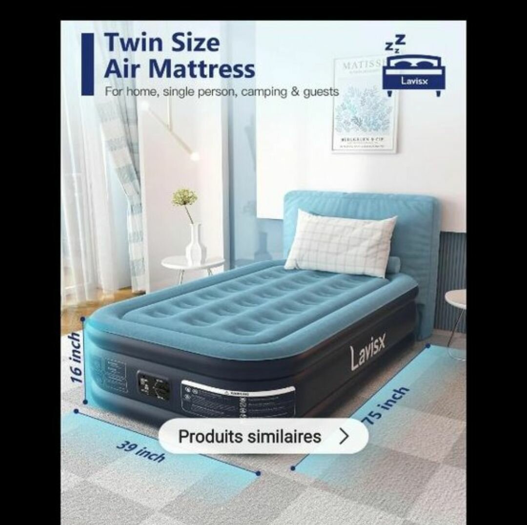 Matelas Gonflable Lavisx Twin