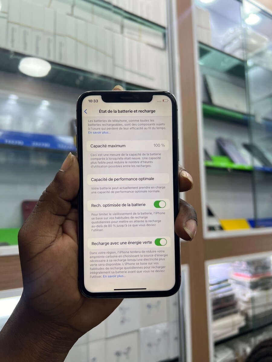 X sans ID 64Go disponible