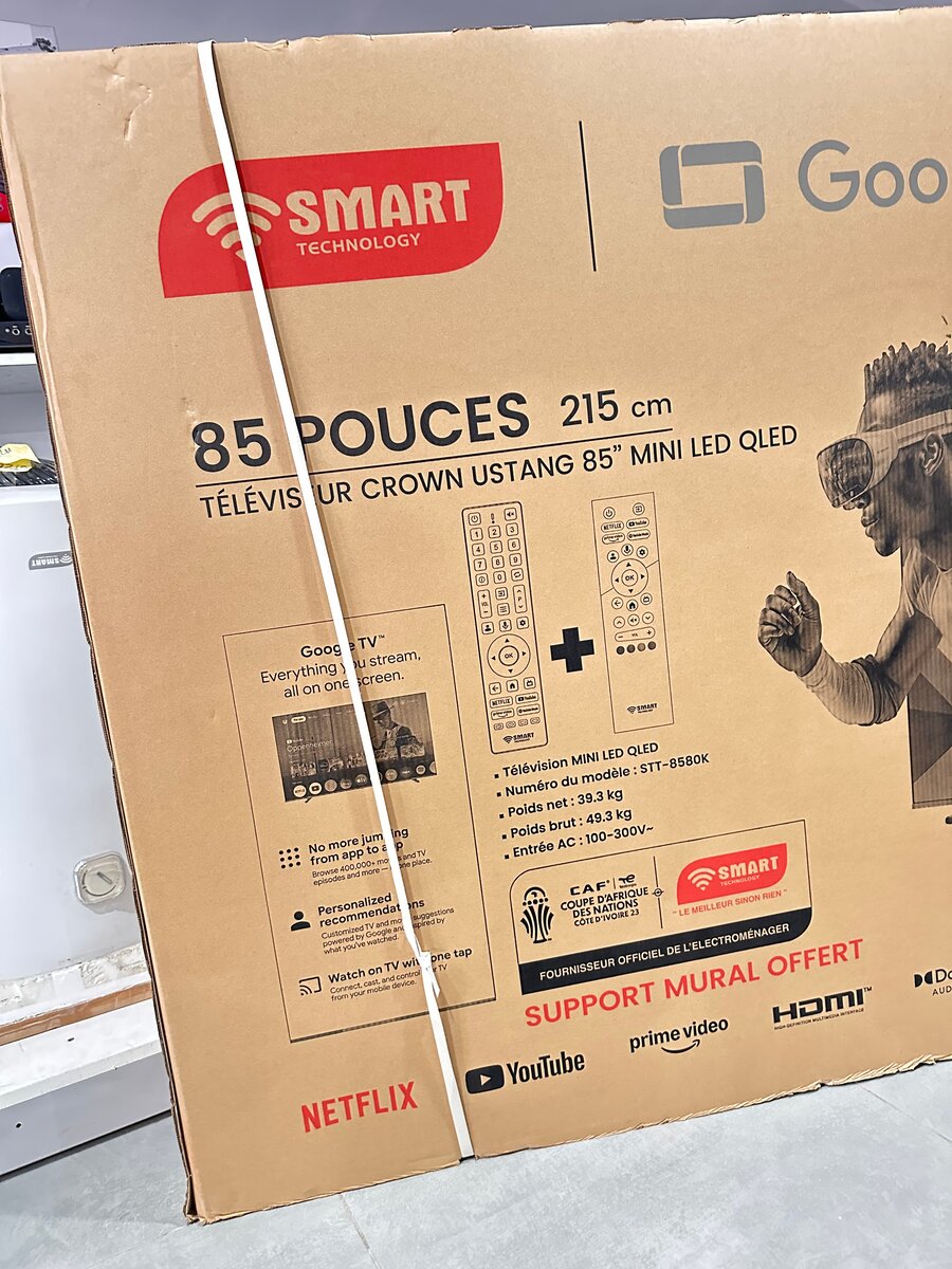 Téléviseur QLED 85" Smart