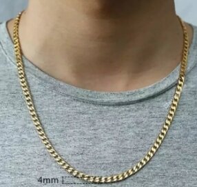 SILVER HEAVY chain for men and boys
