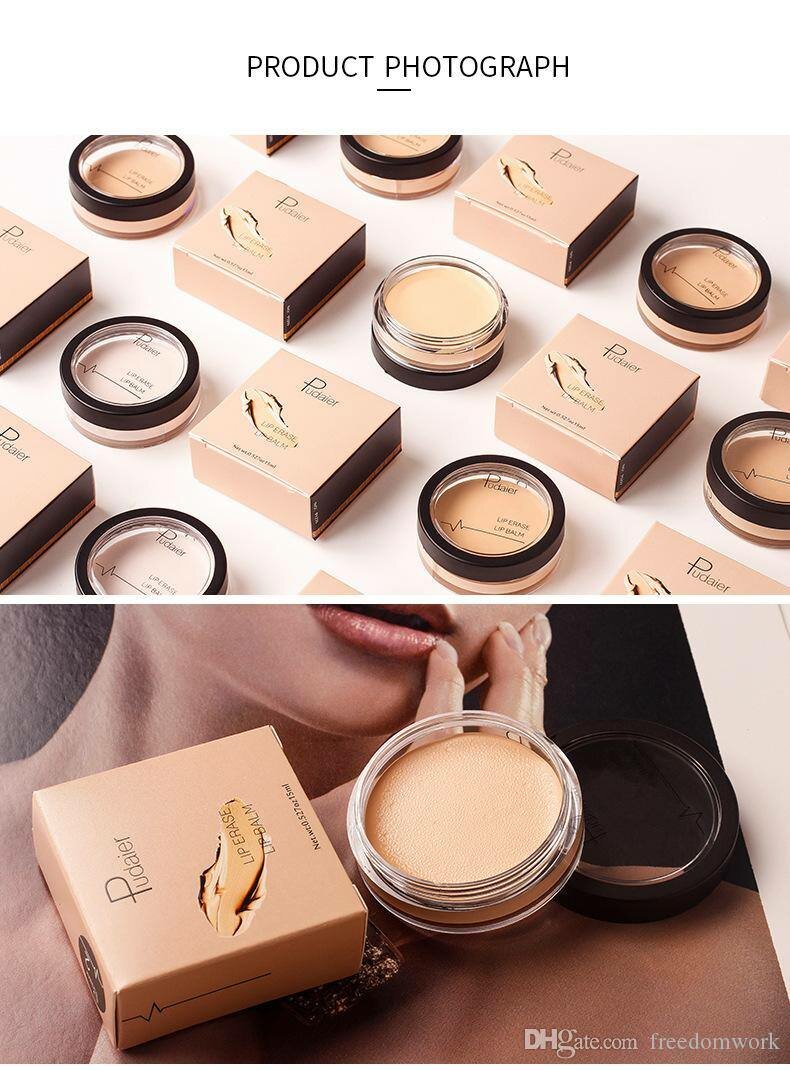 PUDAIER Lips Eyes Concealer Cream Dark Eye Circles Hide Blem