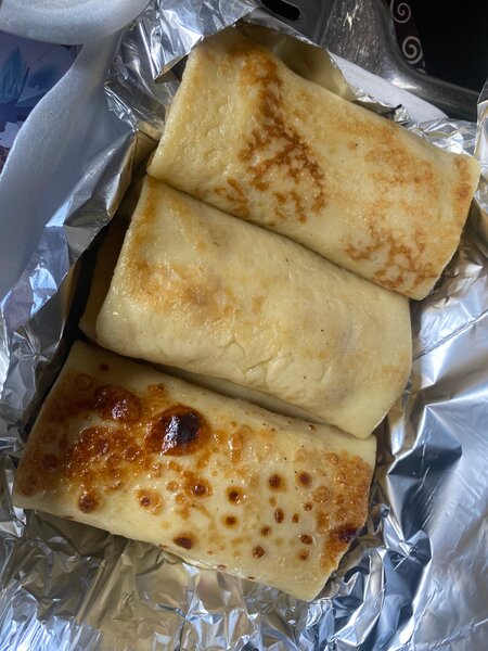 Crêpes salées au fromage