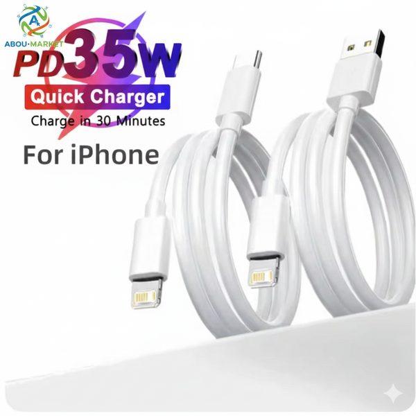 Câble USB-C iPhone 35W PD