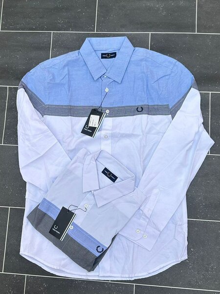Chemise homme bicolore élégante