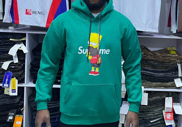 hoodie green simpsons