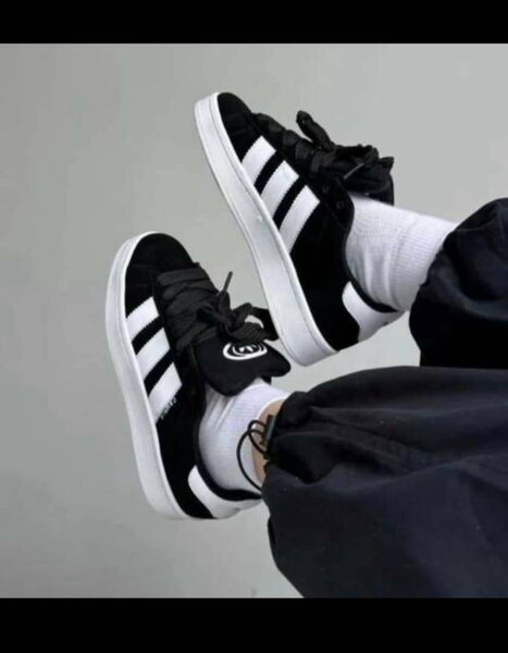 Sneakers Campus Noir et Blanc