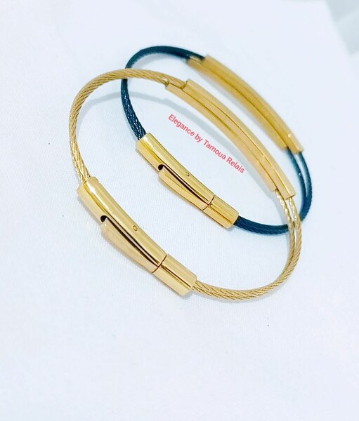 Bracelet élégant en acier inoxydable