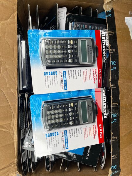 Texas Instruments BA II Plus Financial Calculator