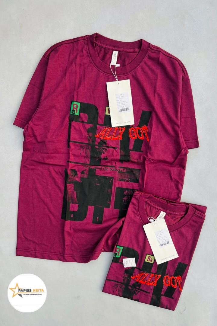 T-shirts graphiques colorés